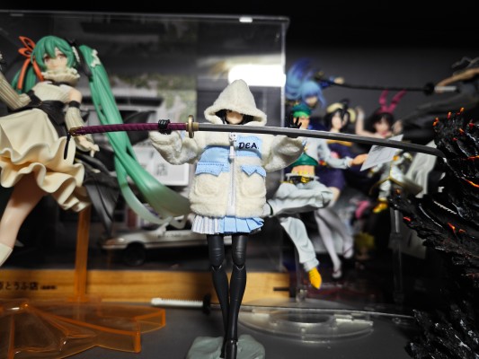 CS004 冬季羊羔绒套装 机娘服装包