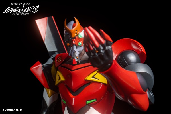 REAL ACTION HEROES #634 EVA新剧场版：Q エヴァ2号机 Gamma Ver.