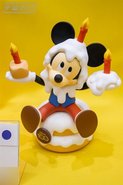 迪士尼总动员 软胶人偶 米奇 迪士尼100周年纪念款