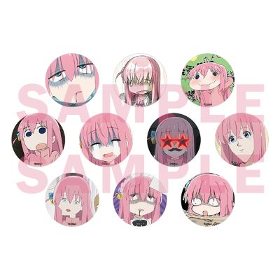 孤独摇滚！ 后藤独表情包随机徽章 全10种