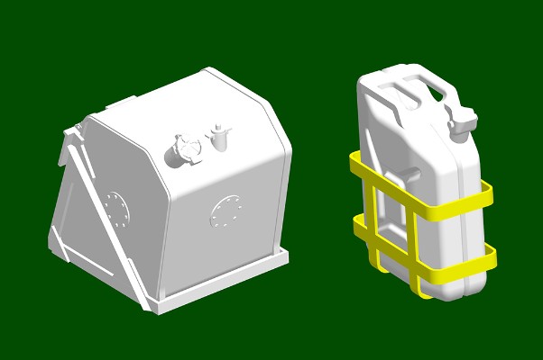 编号:01090 1/35 装甲车辆系列 KZKT-74282重型拖车