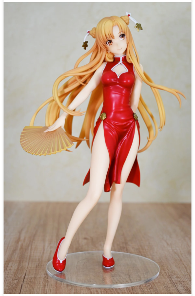 刀剑神域 亚丝娜 旗袍