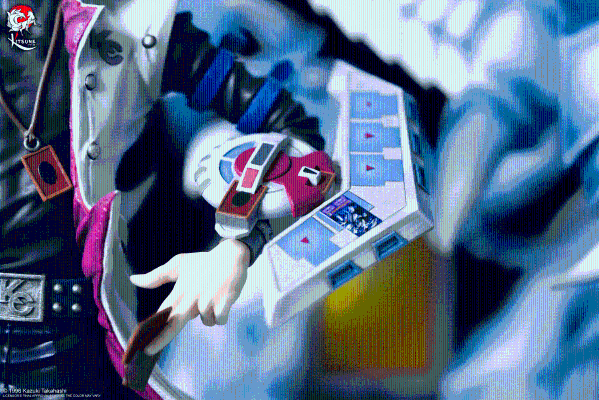 游戏王 怪兽之决斗 海马濑人 与 青眼究极龙