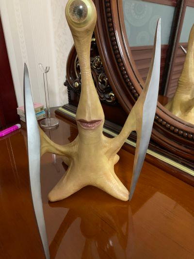 寄生兽 米奇 软胶手办