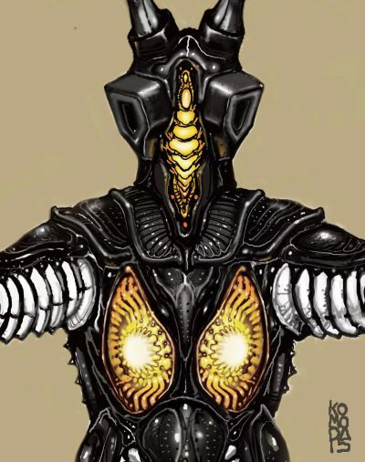 软胶涂装成品 KRS P.K  宇宙英雄奥特曼 芝顿