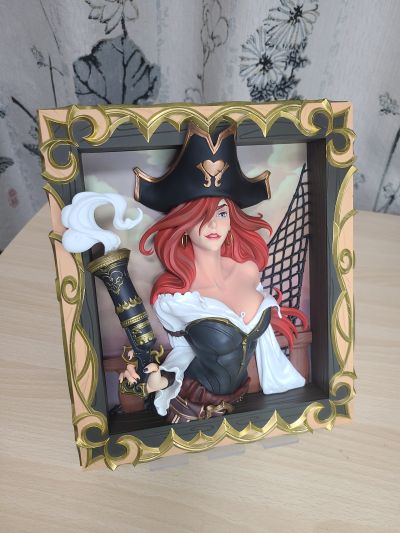 英雄联盟 赏金猎人 厄运小姐 立体相框