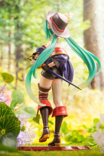 童话仙境 初音未来  穿靴子的猫