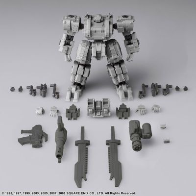 Structure Arts 前线任务系列 1/72比例模型套件系列1 Numsekar 浅灰色 4件套