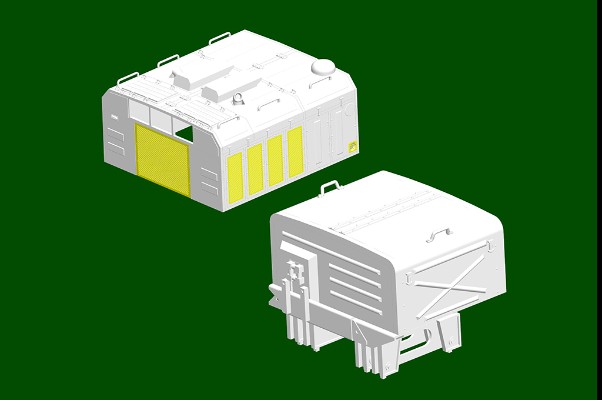 编号:01090 1/35 装甲车辆系列 KZKT-74282重型拖车