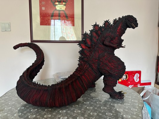 巨型系列 哥斯拉(2016) 红色透明版