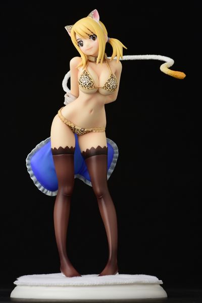 妖精的尾巴 露西・哈特菲利亚 豹纹猫 Gravure_Style-