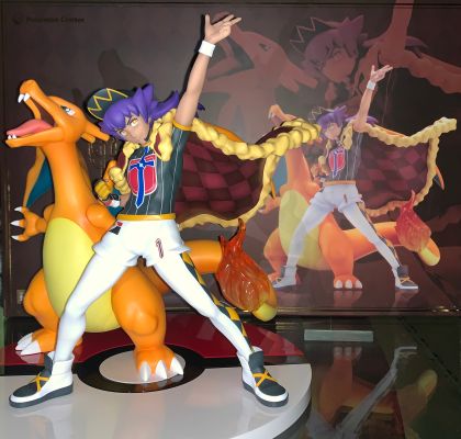 宝可梦中心原创手办 宝可梦 剑/盾 丹帝 与 喷火龙