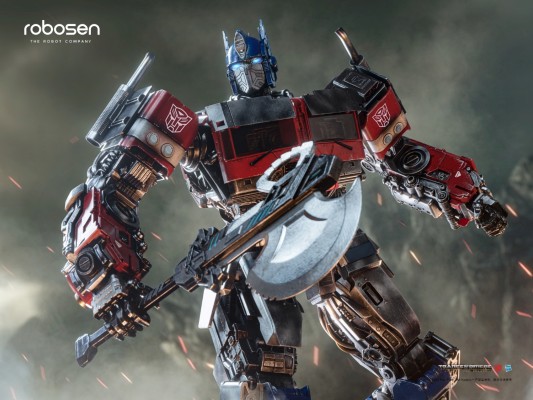 变形金刚 超能勇士崛起 擎天柱 限量版