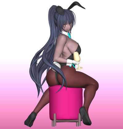 碧蓝档案 角楯花凛 兔女郎