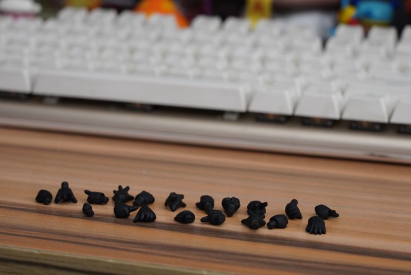 粘土娃 手部配件套装 手套