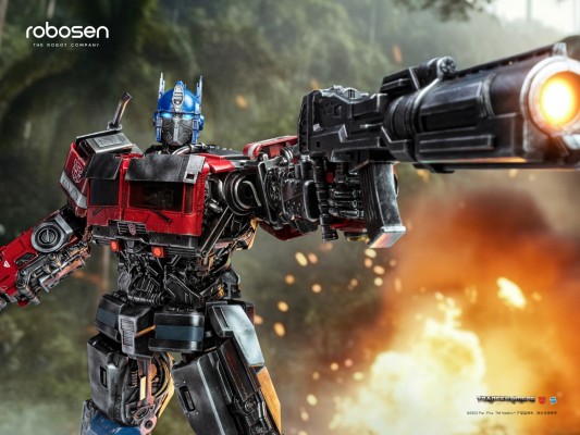 变形金刚 超能勇士崛起 擎天柱 限量版