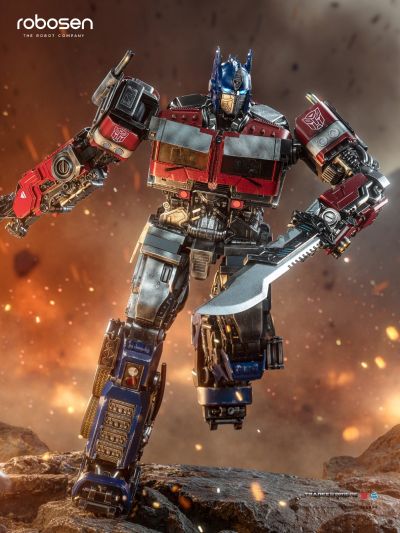 变形金刚 超能勇士崛起 擎天柱 限量版