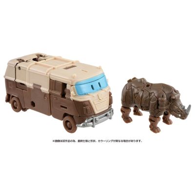 变形金刚：超能勇士崛起 BCS-03 觉醒变形套装 千斤顶+犀牛勇士