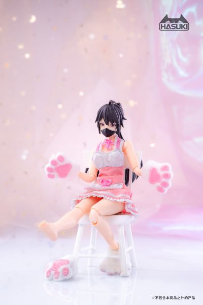 CS011 猫爪 黑白两色 机娘配件包