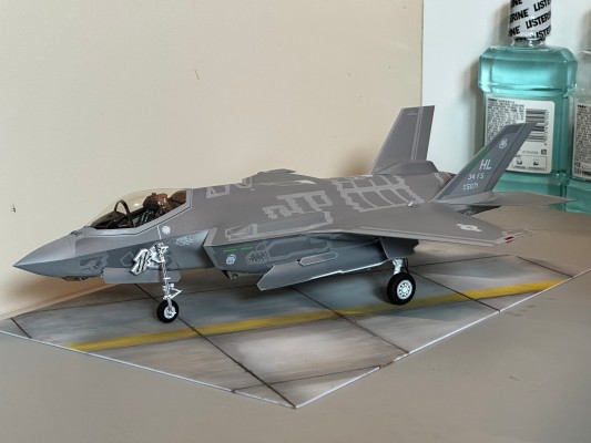 61124 杰作机系列 No.124 洛克希德马丁 F-35A 闪电Ⅱ