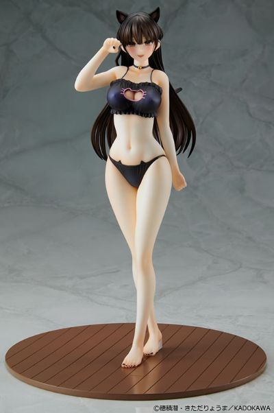 被不认识的女高生监禁的漫画家 此方 竞技泳衣 与 猫内衣 服装套装