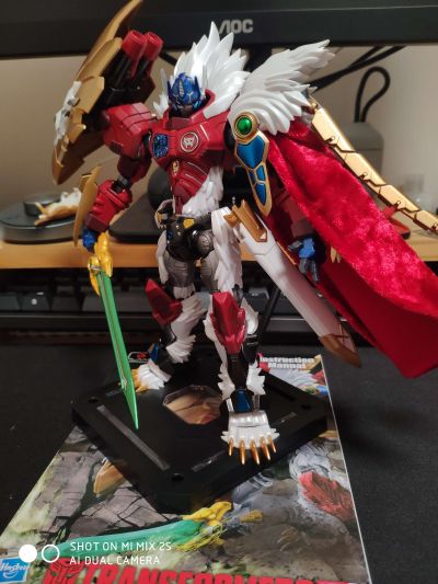 风雷可动  白狮擎天柱