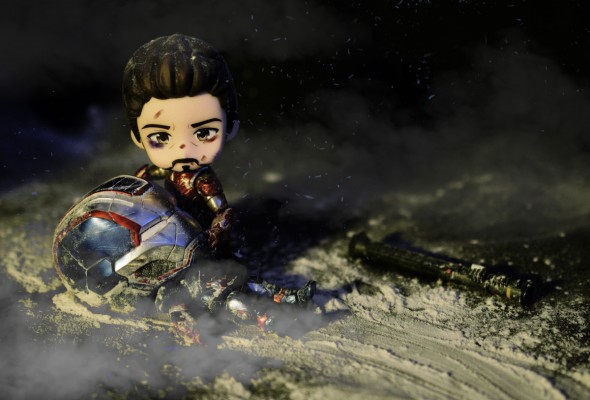 粘土人 #392 粘土人 钢铁侠3 钢铁爱国者 英雄版