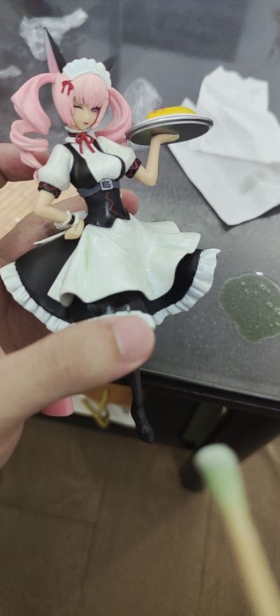 一番赏 剧场版 命运石之门 负荷领域的既视感 双倍机会奖 牧濑红莉栖 ＆ 菲利斯·喵喵 手办套装