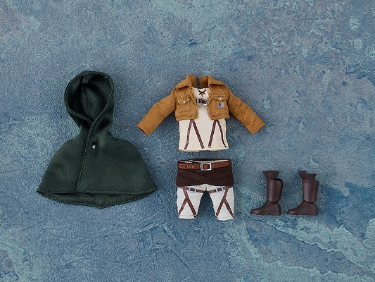 粘土娃 服装套组 进击的巨人 艾伦·耶格尔