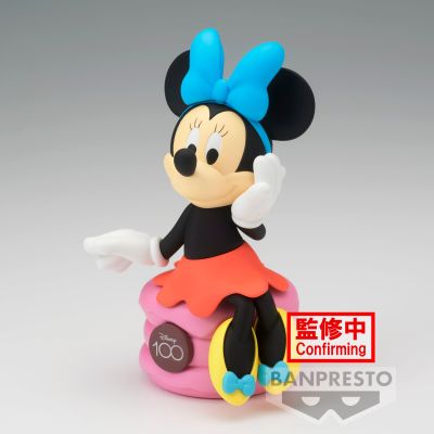 迪士尼总动员 软胶人偶 米妮 迪士尼100周年纪念款