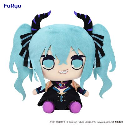 初音未来 圆滚滚大号毛绒玩偶 小恶魔款