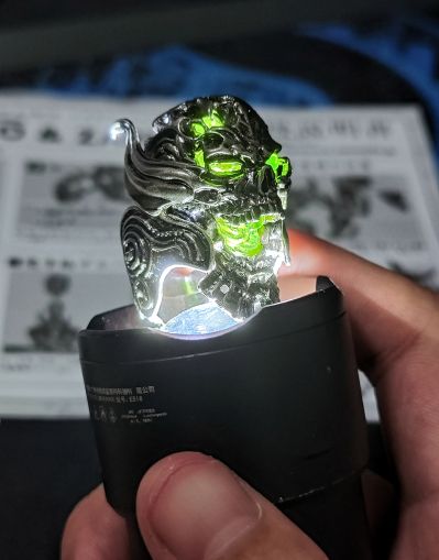 牙狼系列 换装铠甲与剧中道具第五作 心灭兽身牙狼与魔道指环扎尔巴战损版