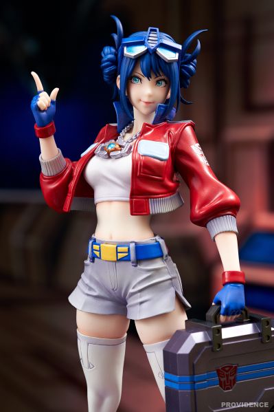 美少女雕像 变形金刚美少女 擎天柱