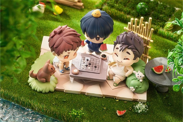 盗墓笔记 张起灵+吴邪+王胖子 雨村拾趣