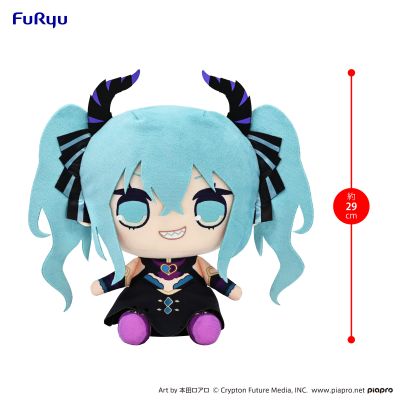 初音未来 圆滚滚大号毛绒玩偶 小恶魔款