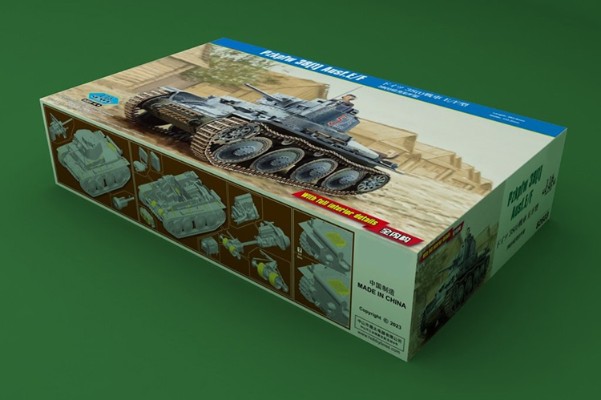 编号:82603 1/16 装甲车辆系列 38(t)坦克E/F型