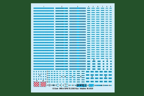 编号:85529 1/35 装甲车辆系列 俄罗斯S-350E“勇士”导弹防空系统