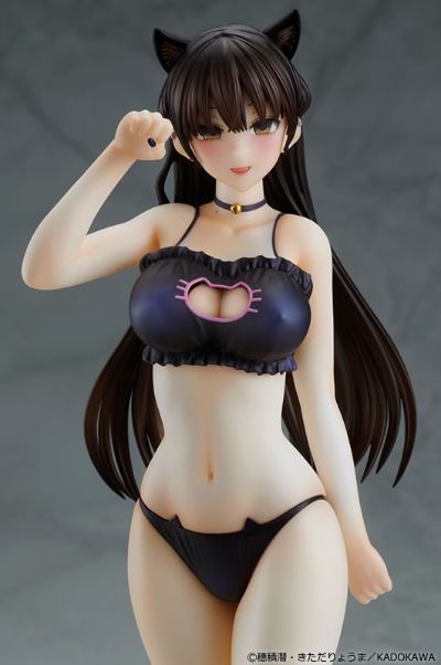 被不认识的女高生监禁的漫画家 此方 竞技泳衣 与 猫内衣 服装套装