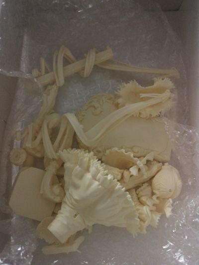 蔷薇少女  FIGURE FIGURE 真红 未涂装 BOX版