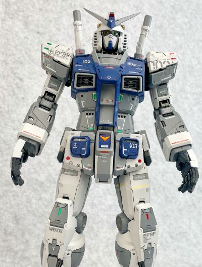 MG 机动战士高达 RX-78-2高达 Titanium Finish 