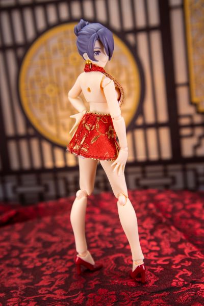 figma#569 女性素体 (末花)  与 短旗袍裝