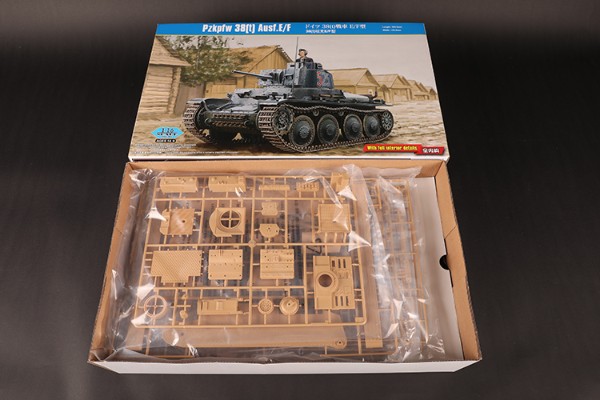 编号:82603 1/16 装甲车辆系列 38(t)坦克E/F型
