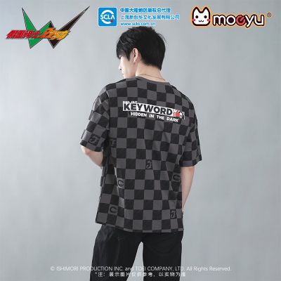 假面骑士双骑关键字T恤