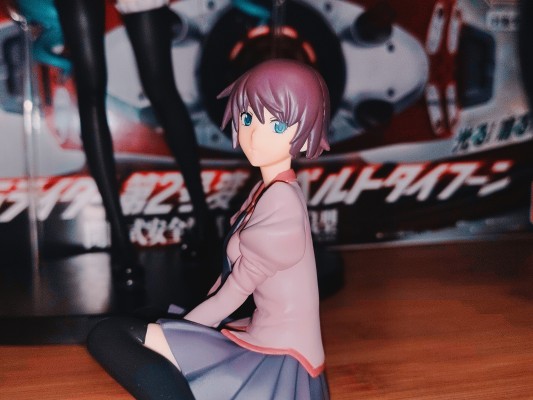 伪物语 ひたぎ＆翼フィギュア 战场原黑仪 