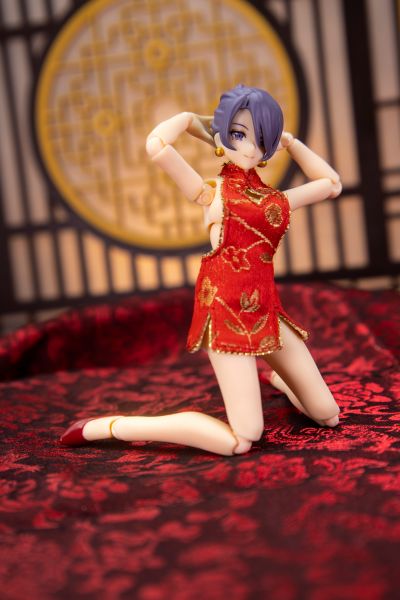 figma#569 女性素体 (末花)  与 短旗袍裝