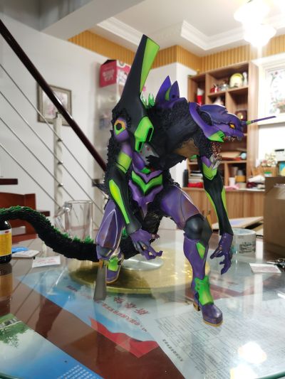 东宝30cm系列 哥斯拉対EVA EVA初号机 