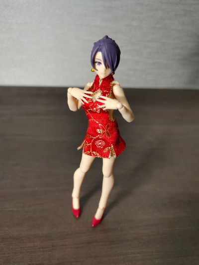 figma#569 女性素体 (末花)  与 短旗袍裝