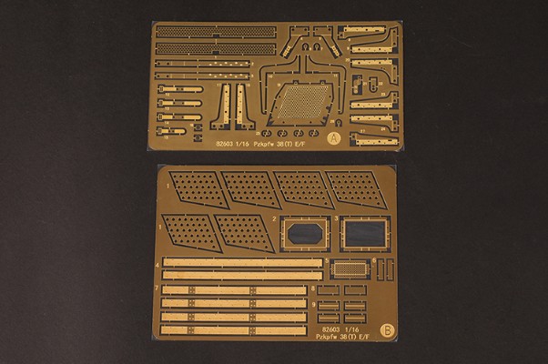 编号:82603 1/16 装甲车辆系列 38(t)坦克E/F型