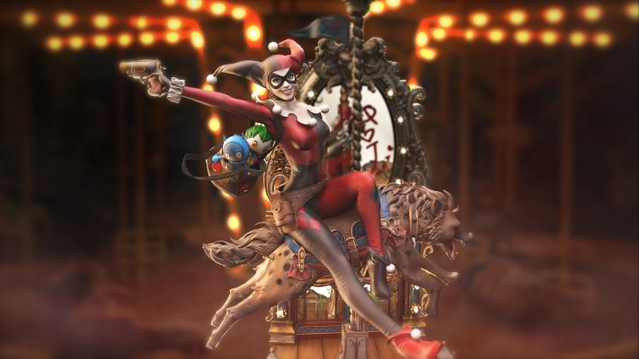 蝙蝠侠漫画 哈莉·奎茵 狂欢