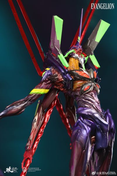 末那魂燃 ·“破”系列 新世纪福音战士新剧场版：Q EVA13号机艺术雕像